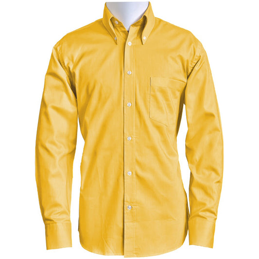 Adaptor Clothing Oxford Long Sleeve Button Down Shirt Mustard