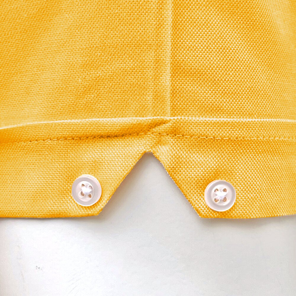 Adaptor Clothing Oxford Short Sleeve Button Down Shirt Mustard
