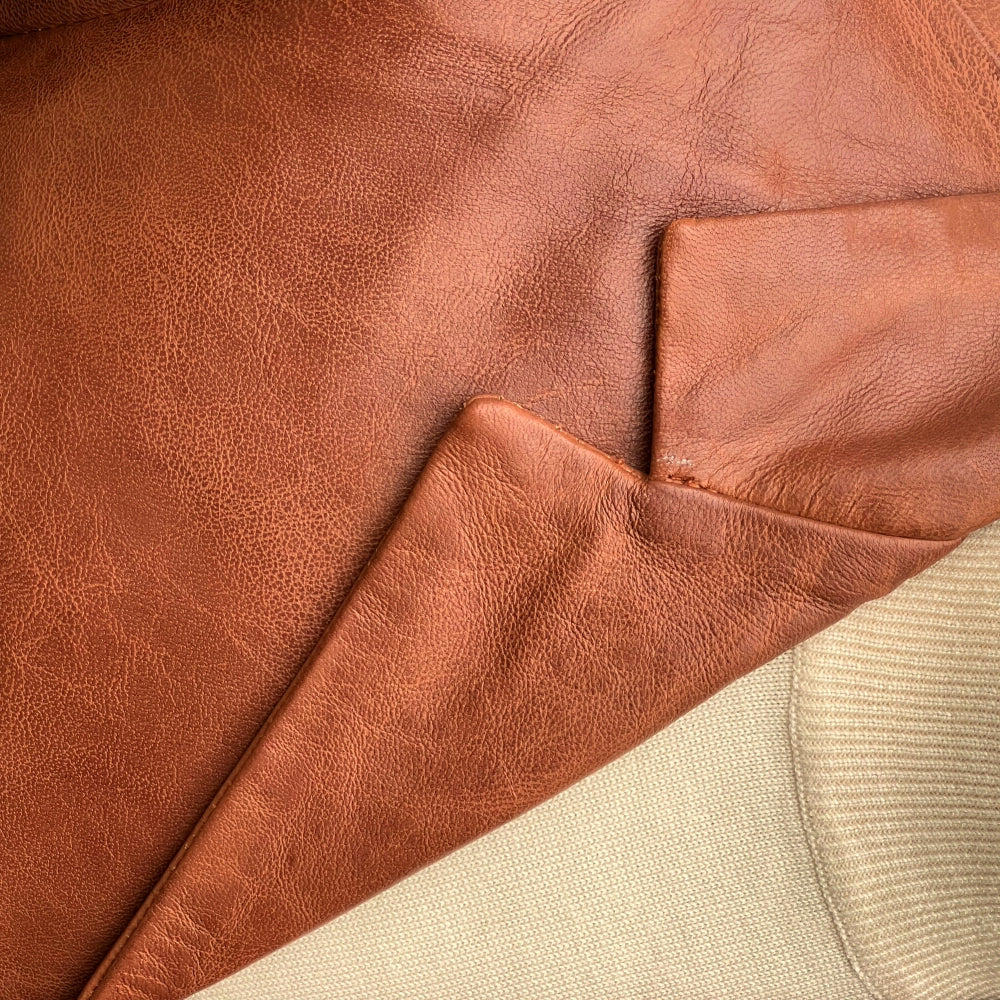 Adaptor Clothing Buttersoft Leather 3 Button SB Jacket Aged Tan
