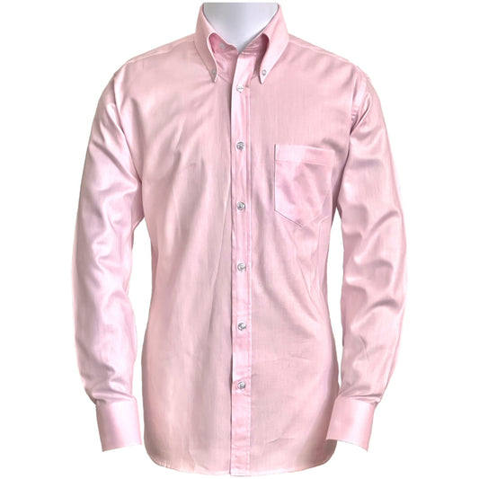 Adaptor Clothing Oxford Long Sleeve Button Down Shirt Pink