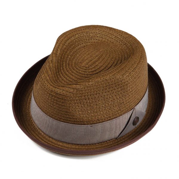 Dasmarca Retro Rude Boy Andy Trilby / Pork Pie Hat Cedar
