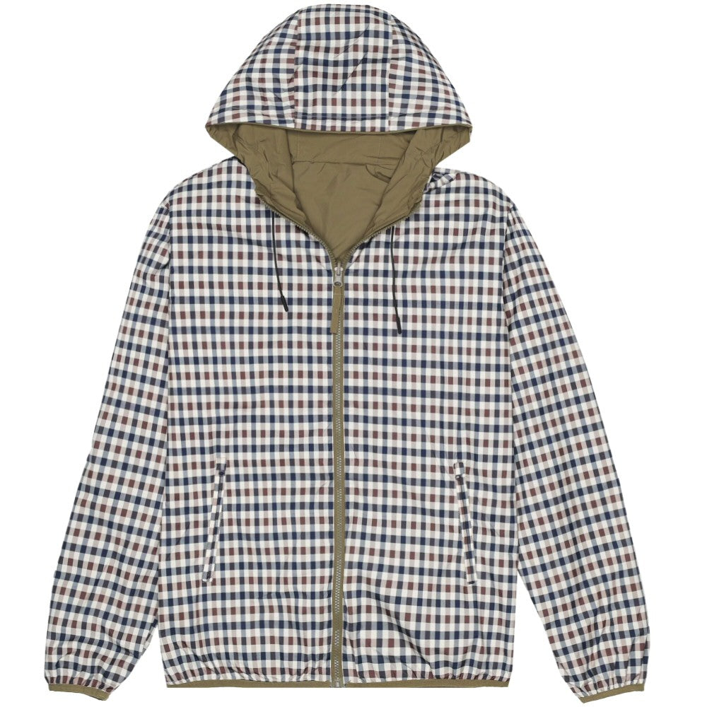 Aquascutum Active Hooded Reversible Sailor Jacket Army Green