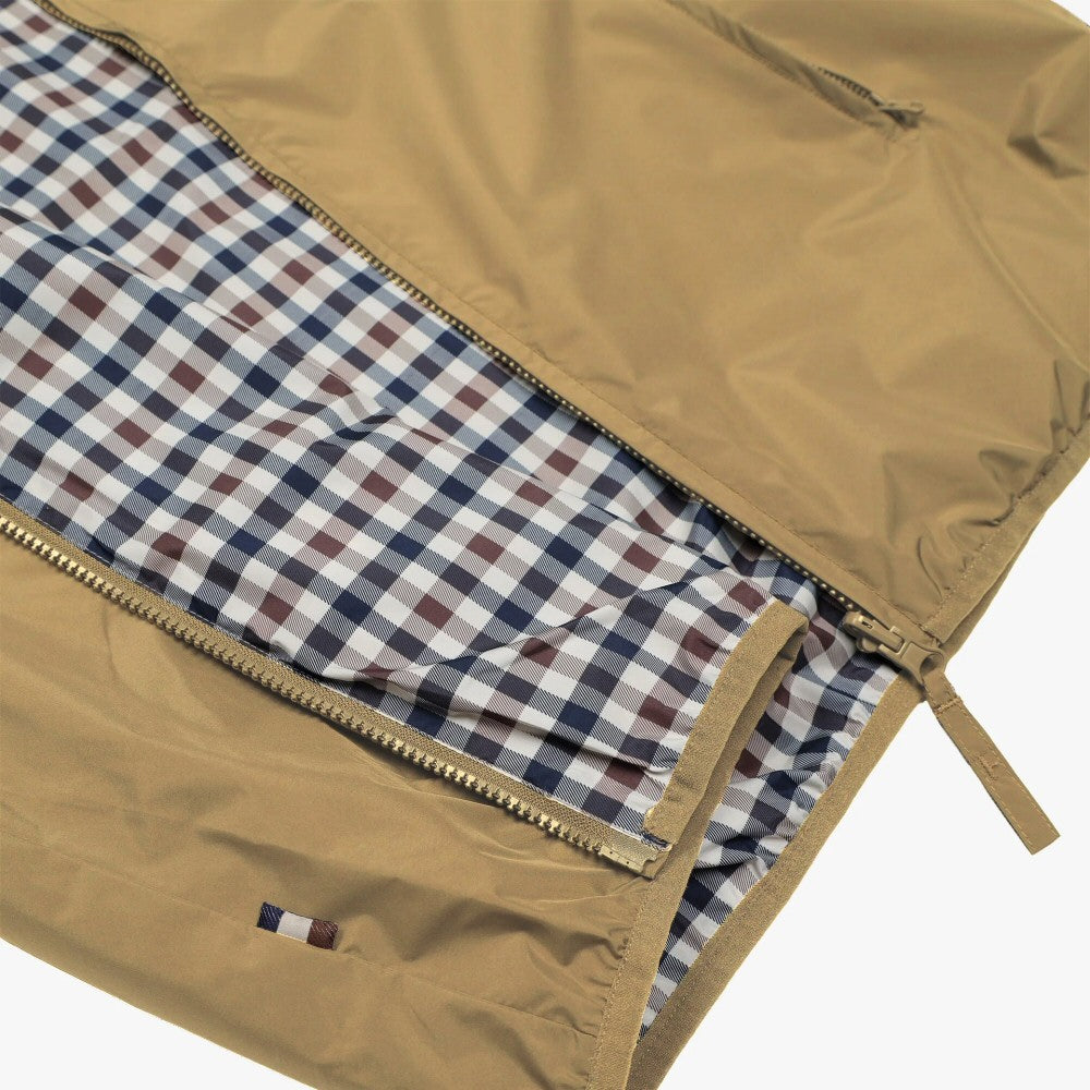 Aquascutum Active Hooded Reversible Sailor Jacket Sand