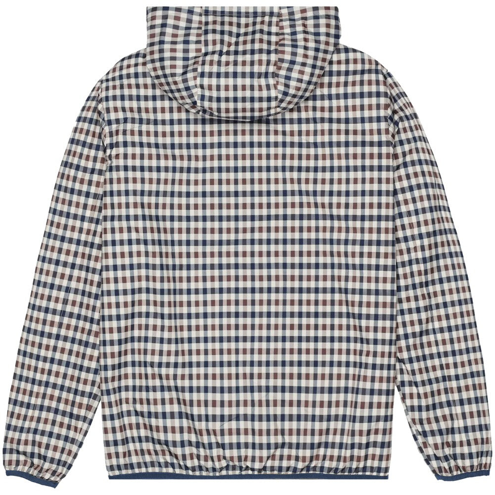 Aquascutum Active Hooded Reversible Sailor Jacket Khaki Navy