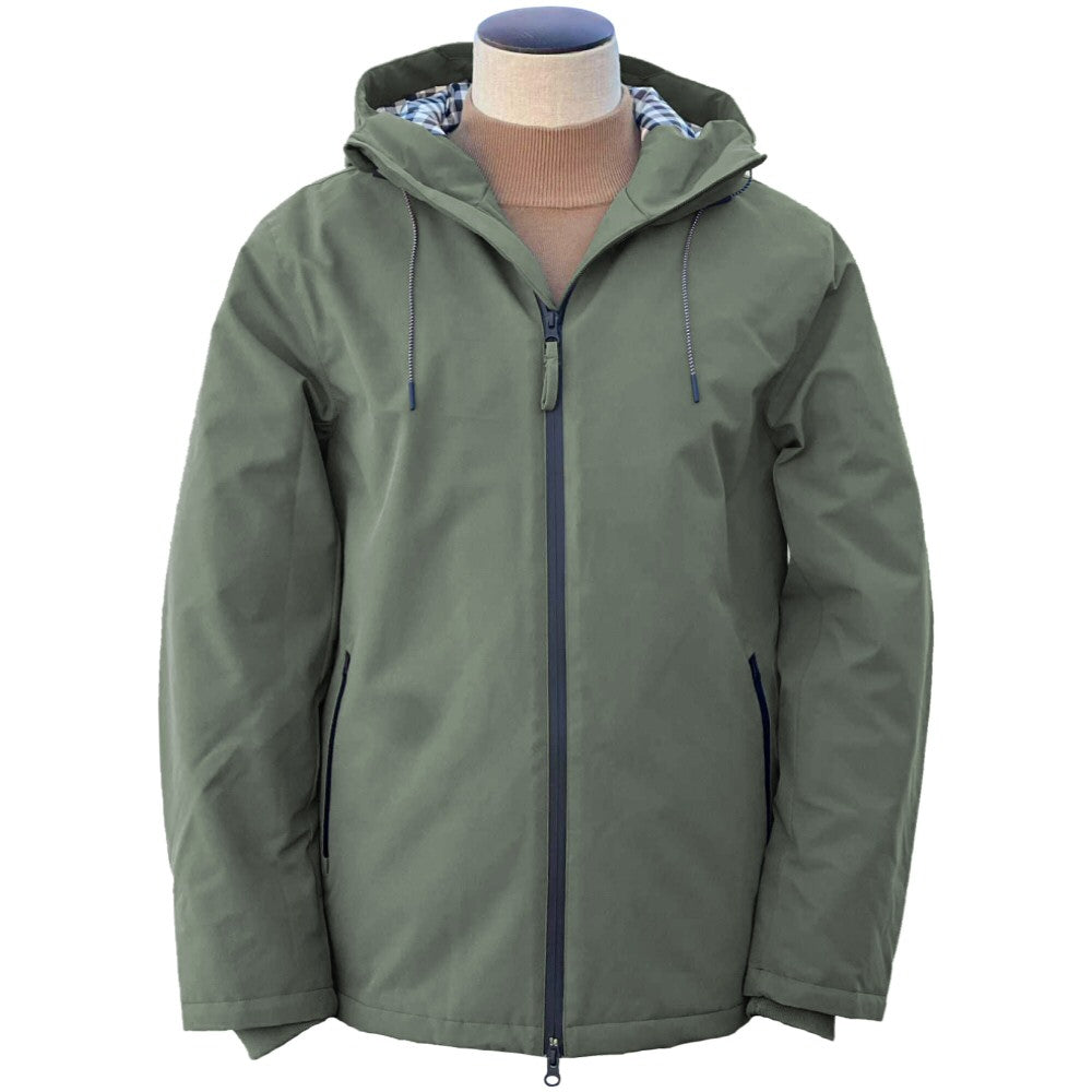 Aquascutum Active All Weather Waterproof Shell Jacket Army