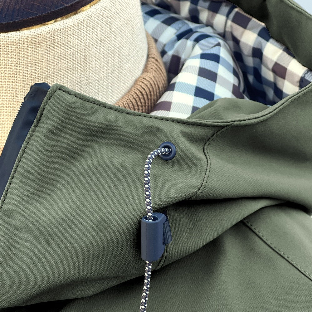 Aquascutum Active All Weather Waterproof Shell Jacket Army