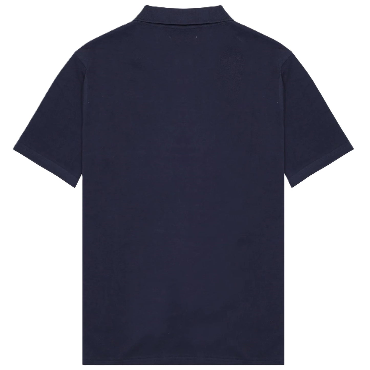 Aquascutum Active Club Check Shoulder Piquet Polo Shirt Navy