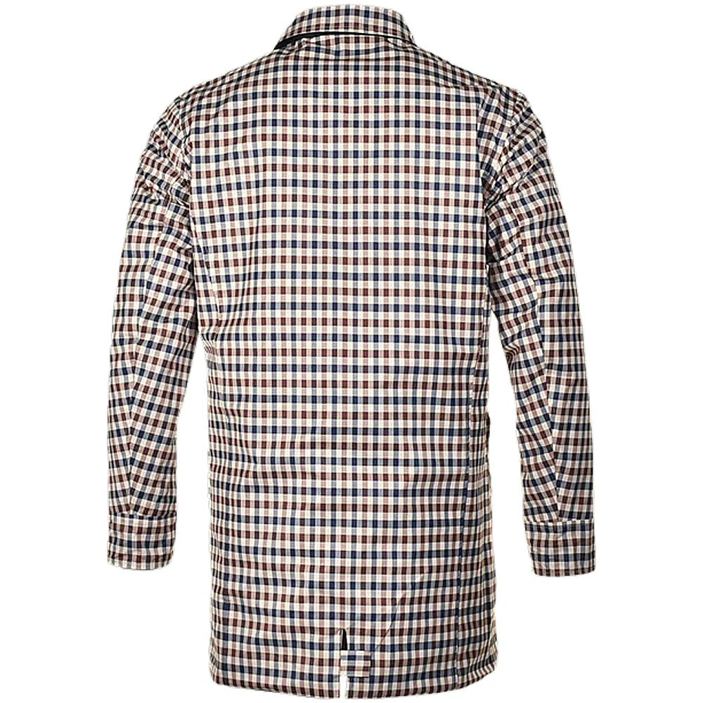 Aquascutum Active Waterproof Reversible Raincoat Navy