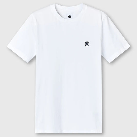Pretty Green Logo Cotton T Shirt White