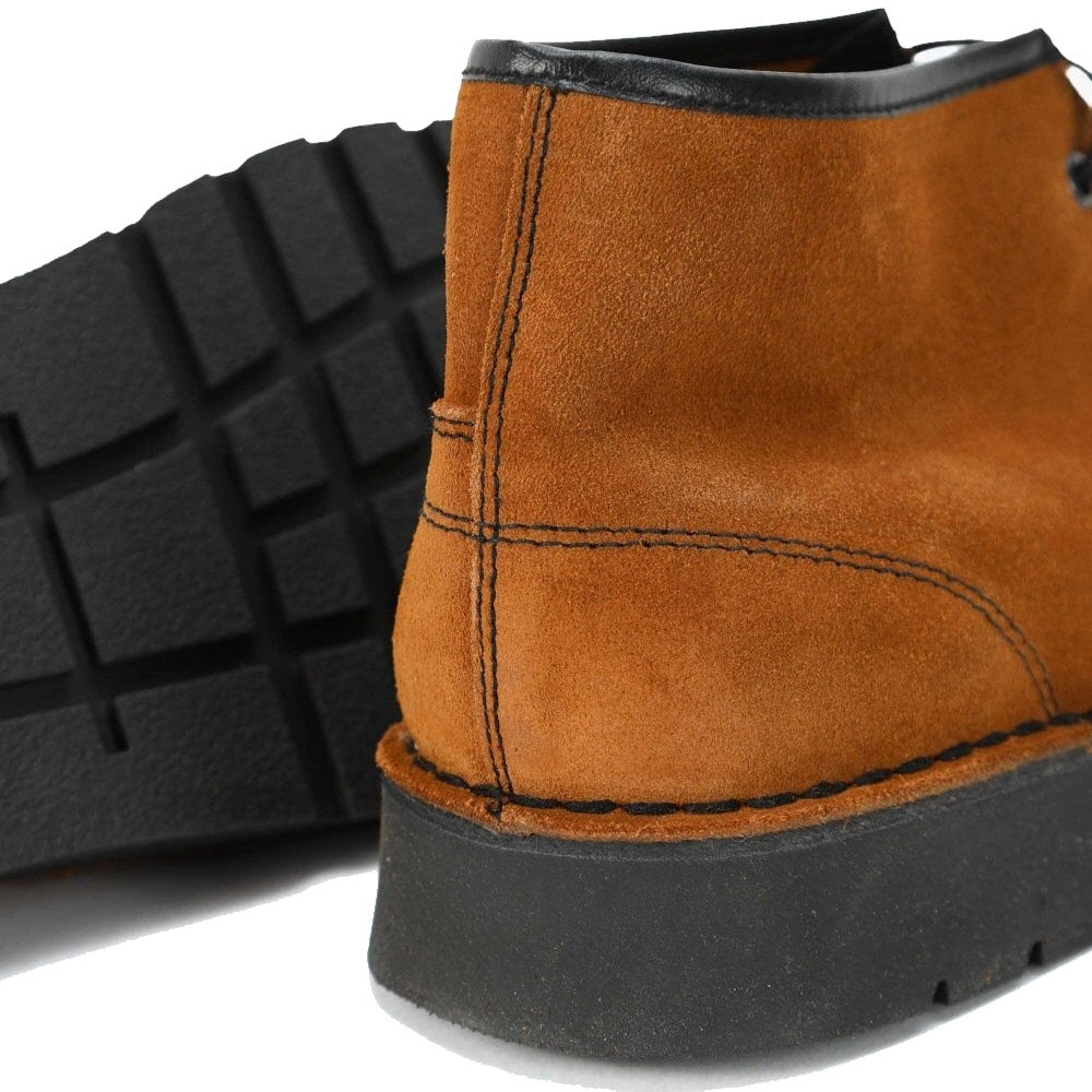 Delicious Junction Suede Monkey Boot Ginger