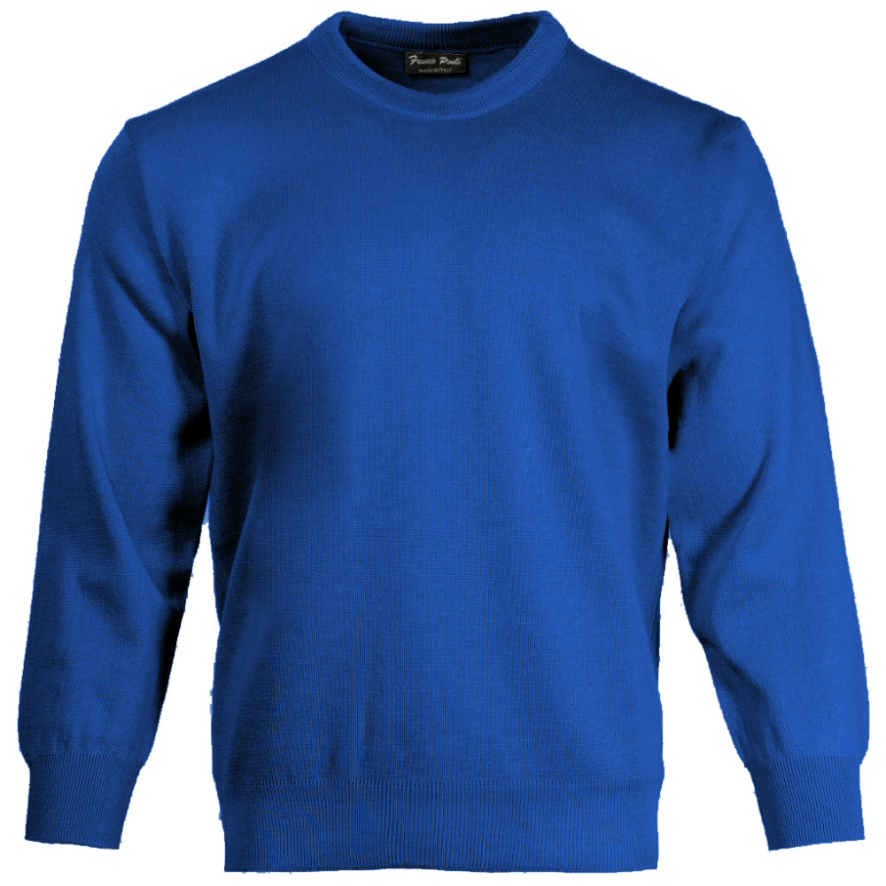 Franco Ponti Made in Italy Merino Wool CREW Neck Jumper (13 Colours)