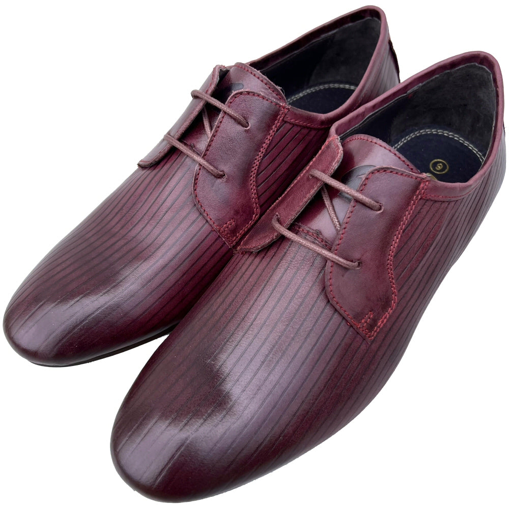 Exclusive Gabicci x Adaptor Vandella Leather Shoes Burgundy