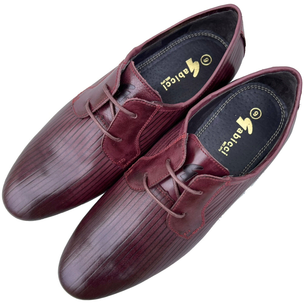 Exclusive Gabicci x Adaptor Vandella Leather Shoes Burgundy