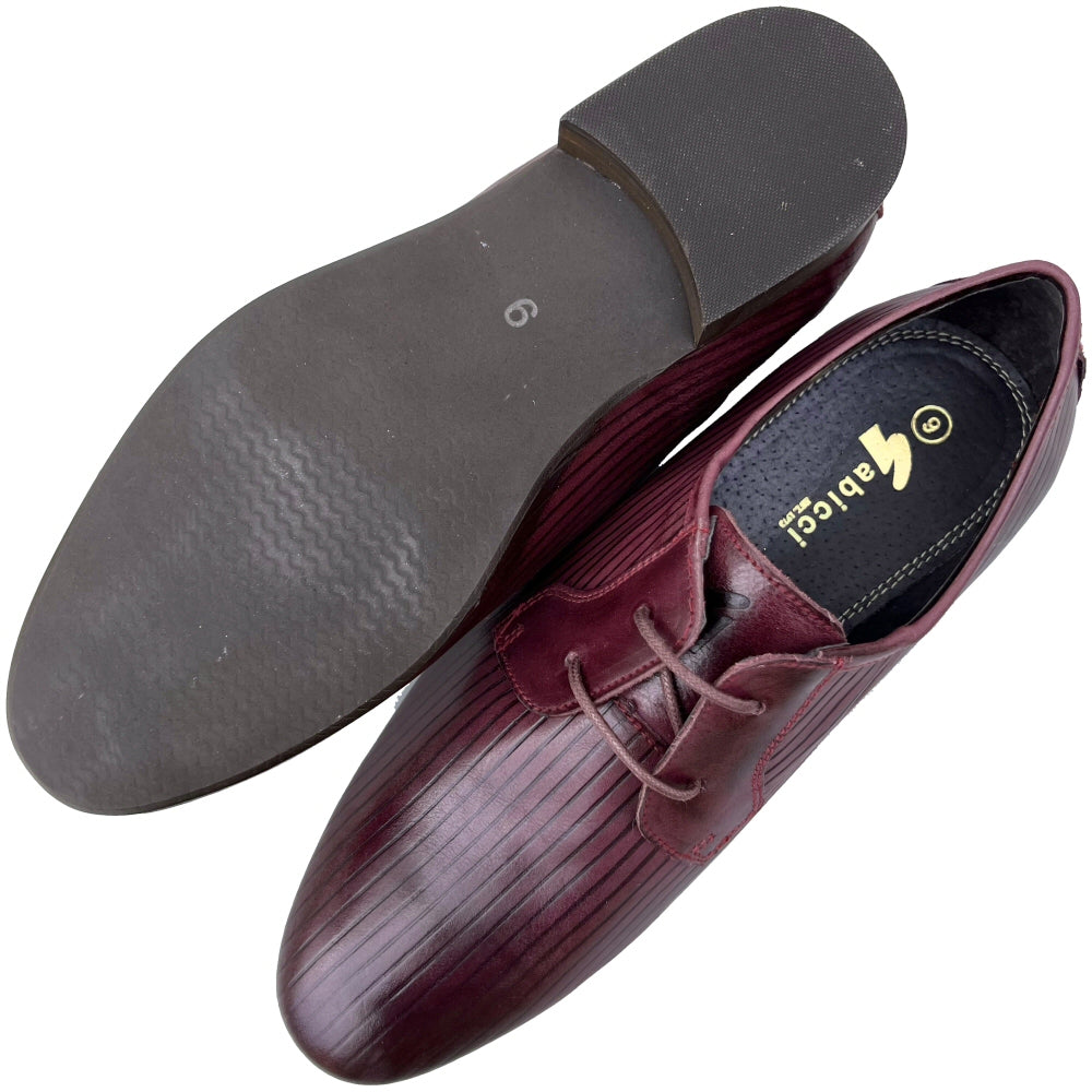 Exclusive Gabicci x Adaptor Vandella Leather Shoes Burgundy