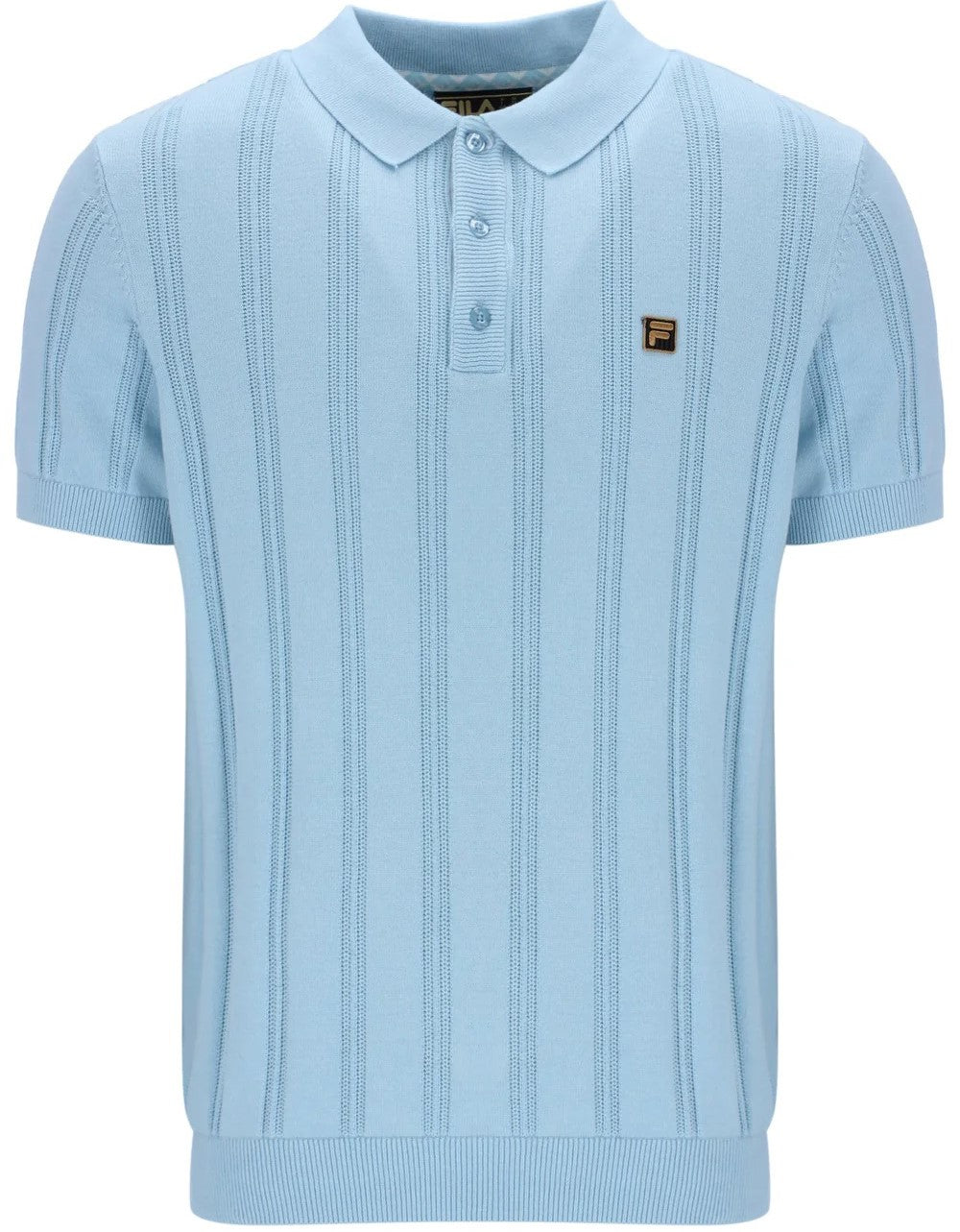 Fila Gold Collection Knit Polo Sky Blue