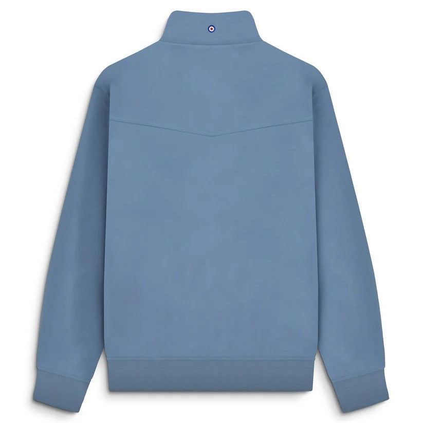 Lambretta Shower Resistant Harrington Jacket Mid Blue