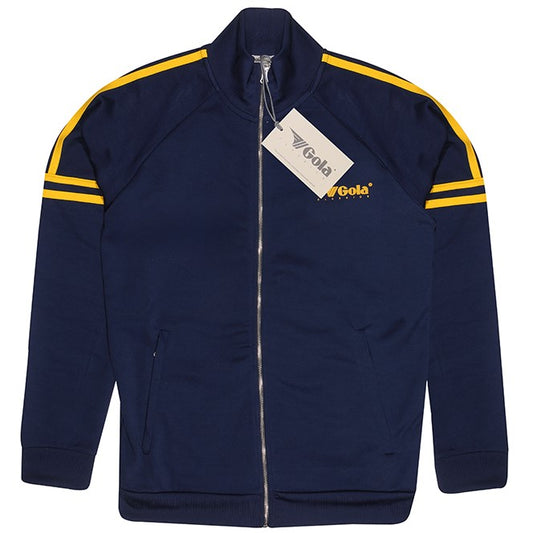 Gola Classic Stripe Sleeve Tricot Tracktop Navy