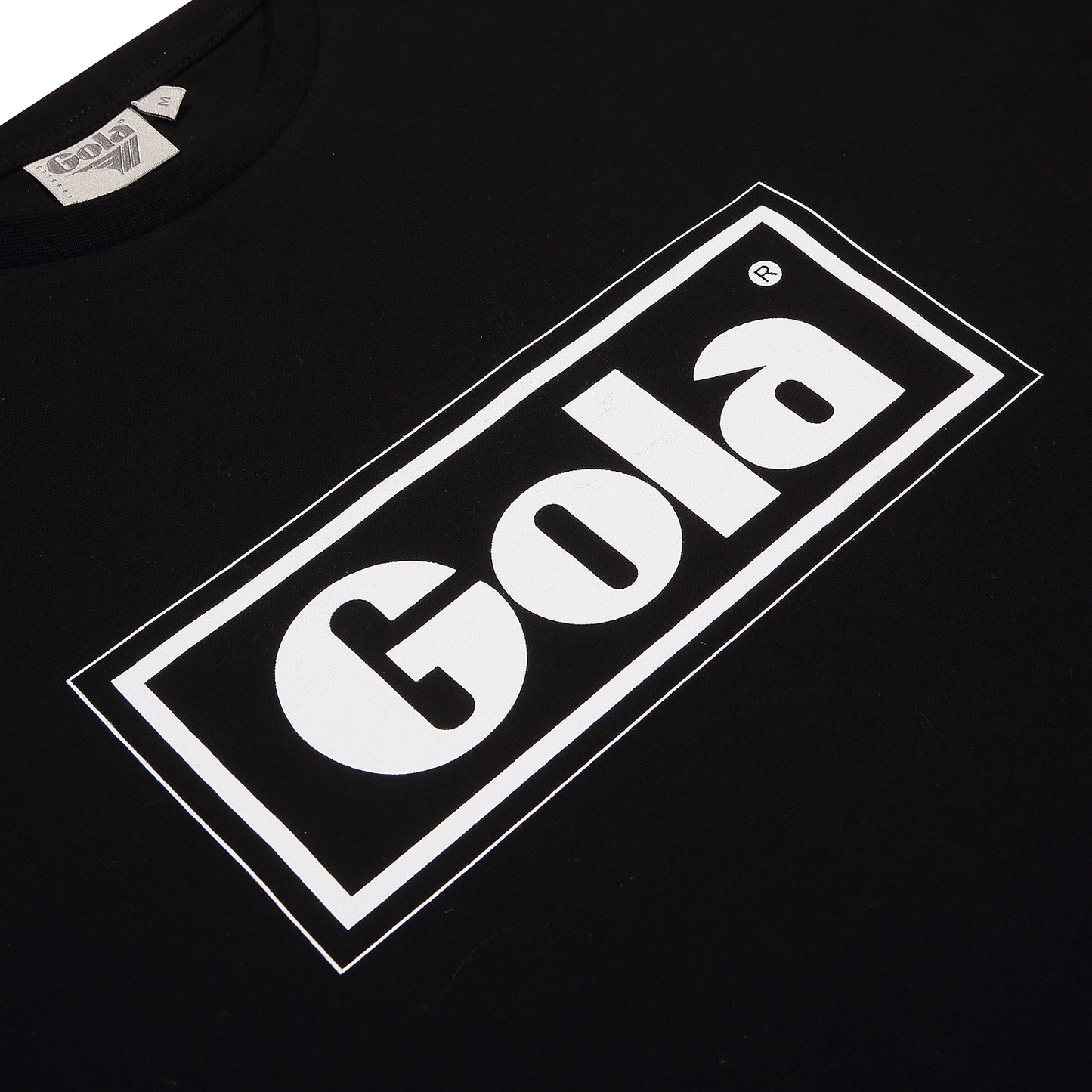 Gola 90's Britpop Logo T Shirt Black