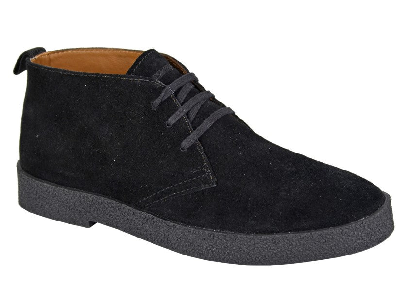 Roamers Suede Bullitt Chukka Boot Black