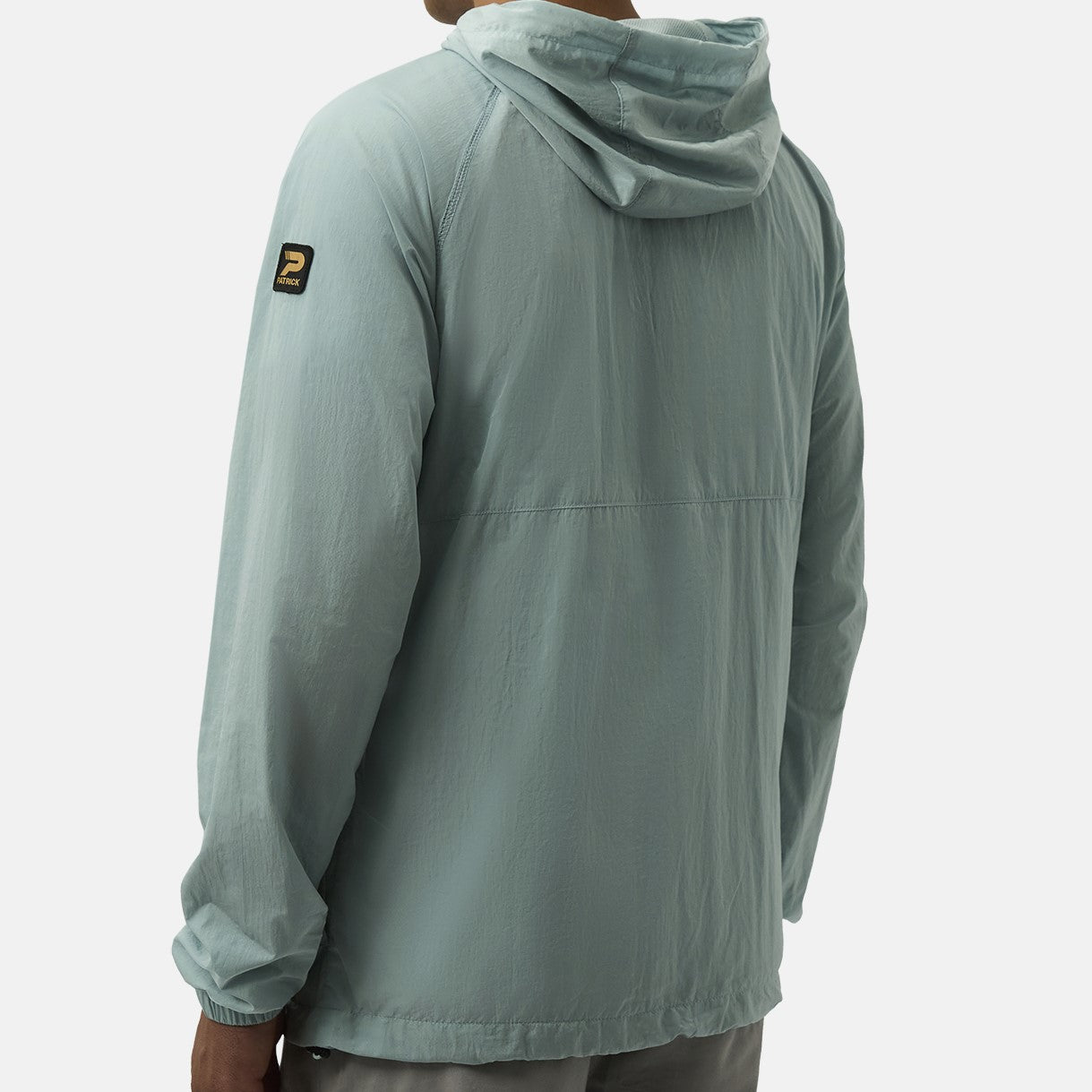 Patrick Chapman Windbreaker Zip Jacket Light Blue