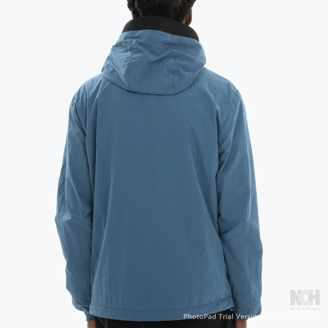 Peaceful Hooligan Fleece Lined Nylon Jacket Coppen Blue