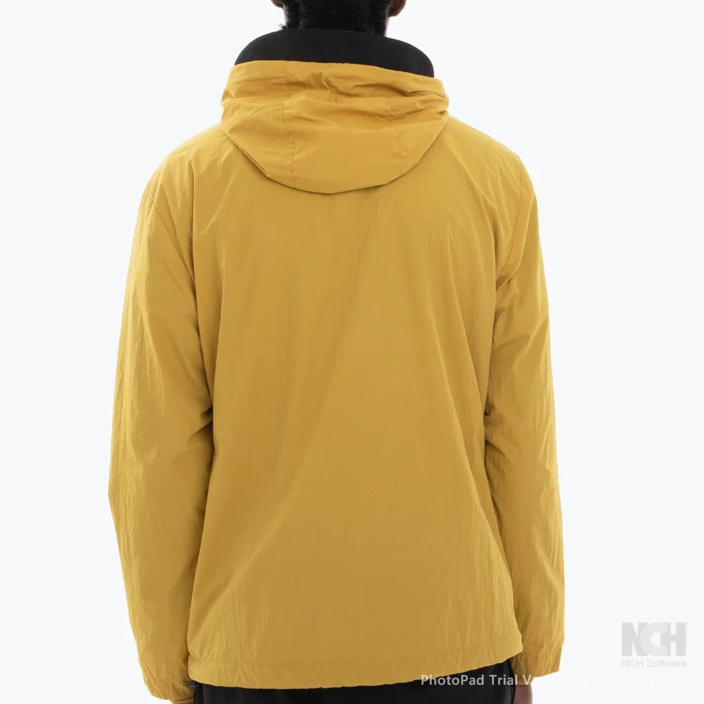 Peaceful Hooligan Fleece Lined Nylon Jacket Gold