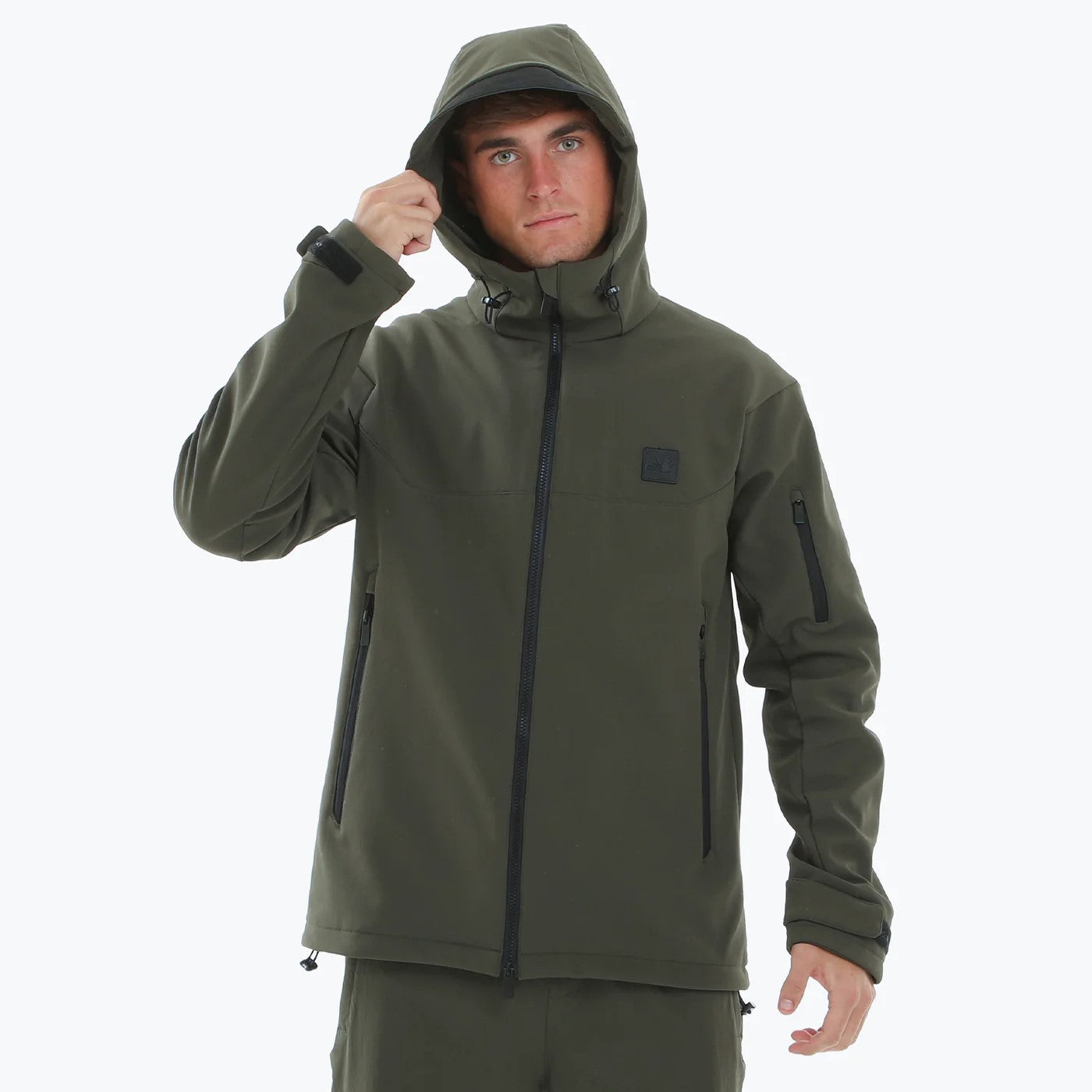 Peaceful Hooligan Softshell Jacket Dark Khaki