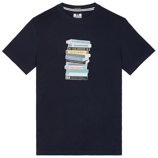 Weekend Offender Oasis Cassettes T-Shirt Navy
