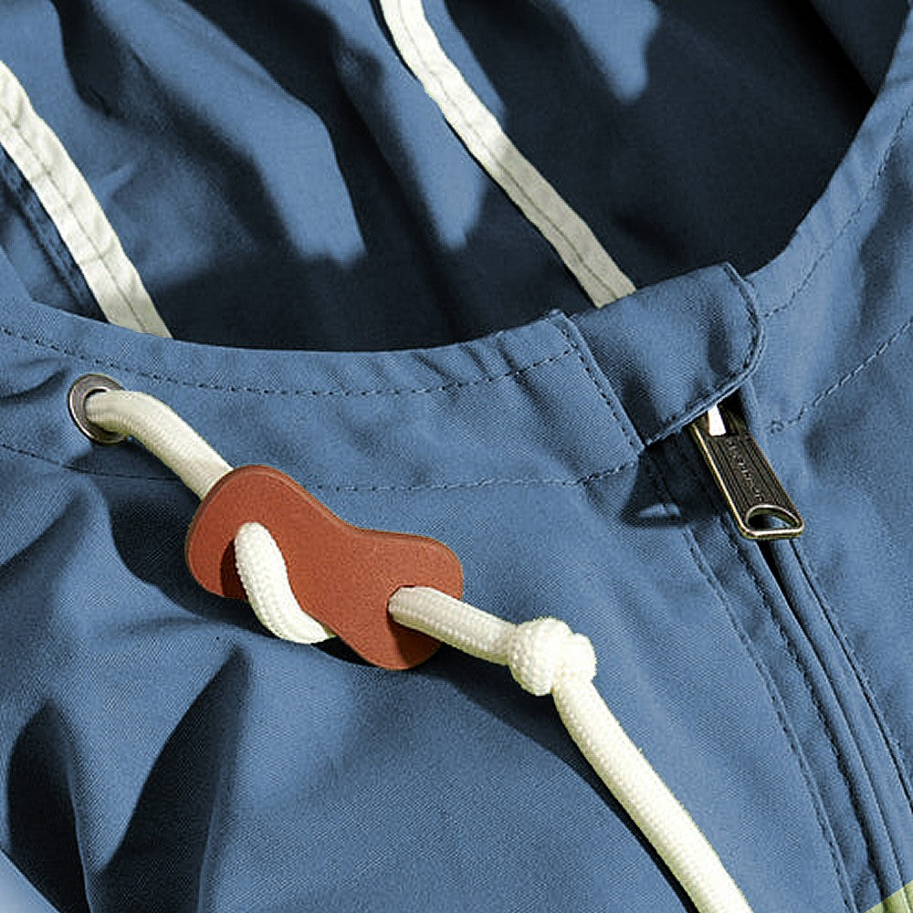 Penfield Wax Cloth Hooded Jacket Blue Indigo