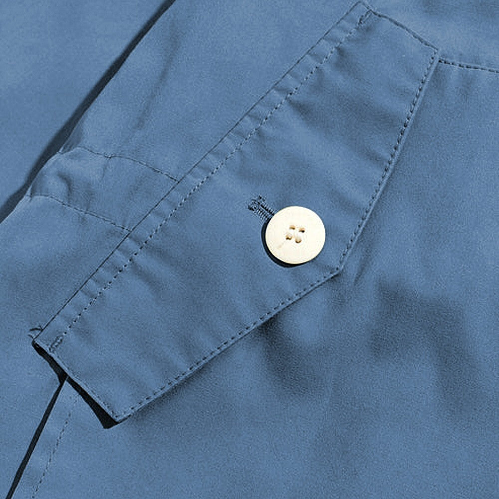 Penfield Wax Cloth Hooded Jacket Blue Indigo