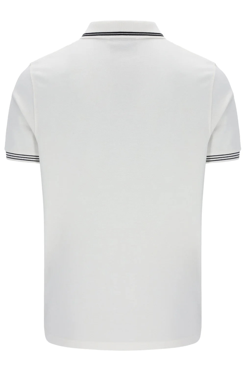 Fila Soren 2 Gold Collection Tipped Pique Polo Shirt Off White