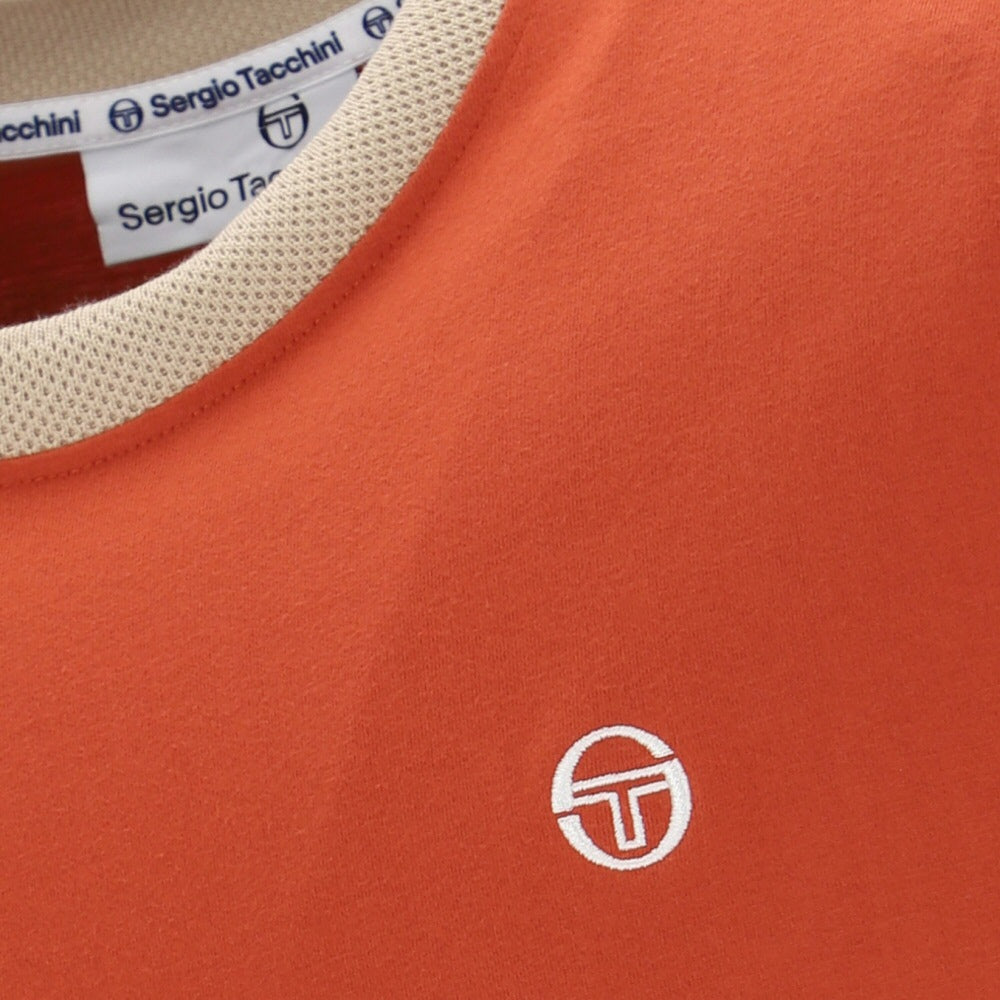 Sergio Tacchini Berto T Shirt Burnt Orange