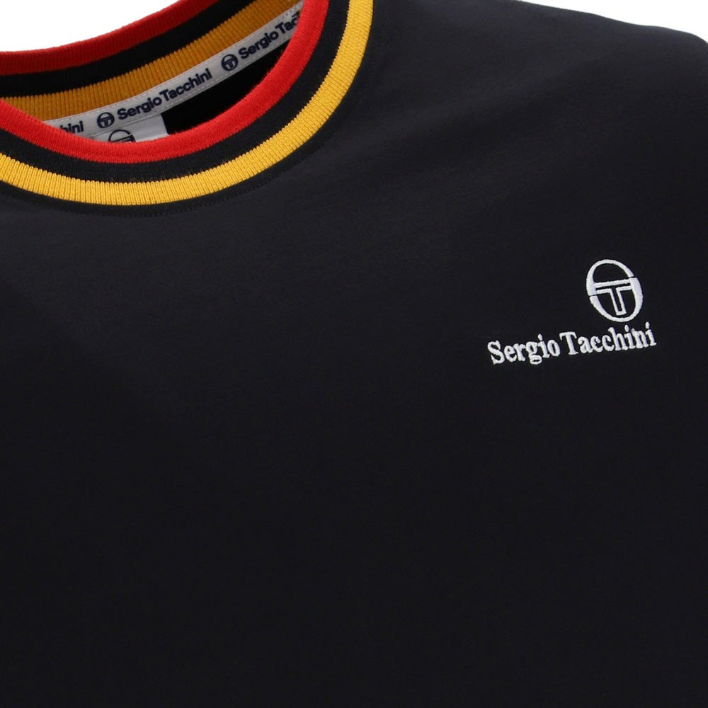 Sergio Tacchini Rainer Ringer T-Shirt Black