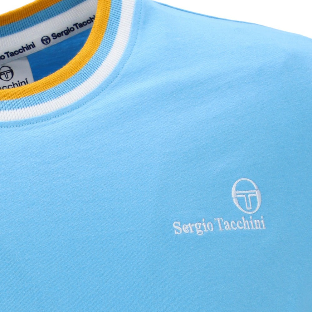 Sergio Tacchini Rainer Ringer T-Shirt Sky Blue