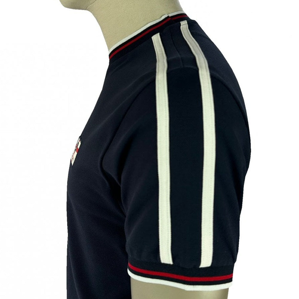 Trojan Records St Georges Flag Badge T-Shirt Navy