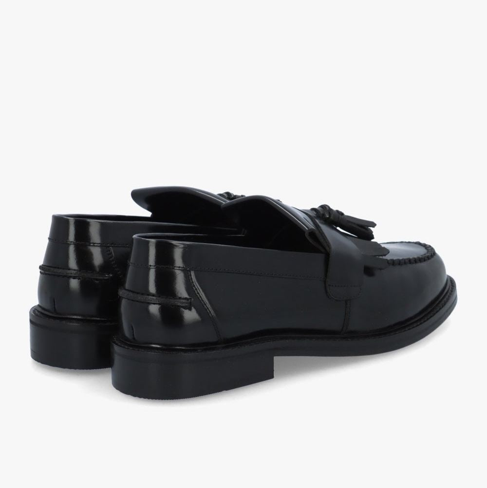 Delicious Junction Rude Boy Tassel Loafer Black