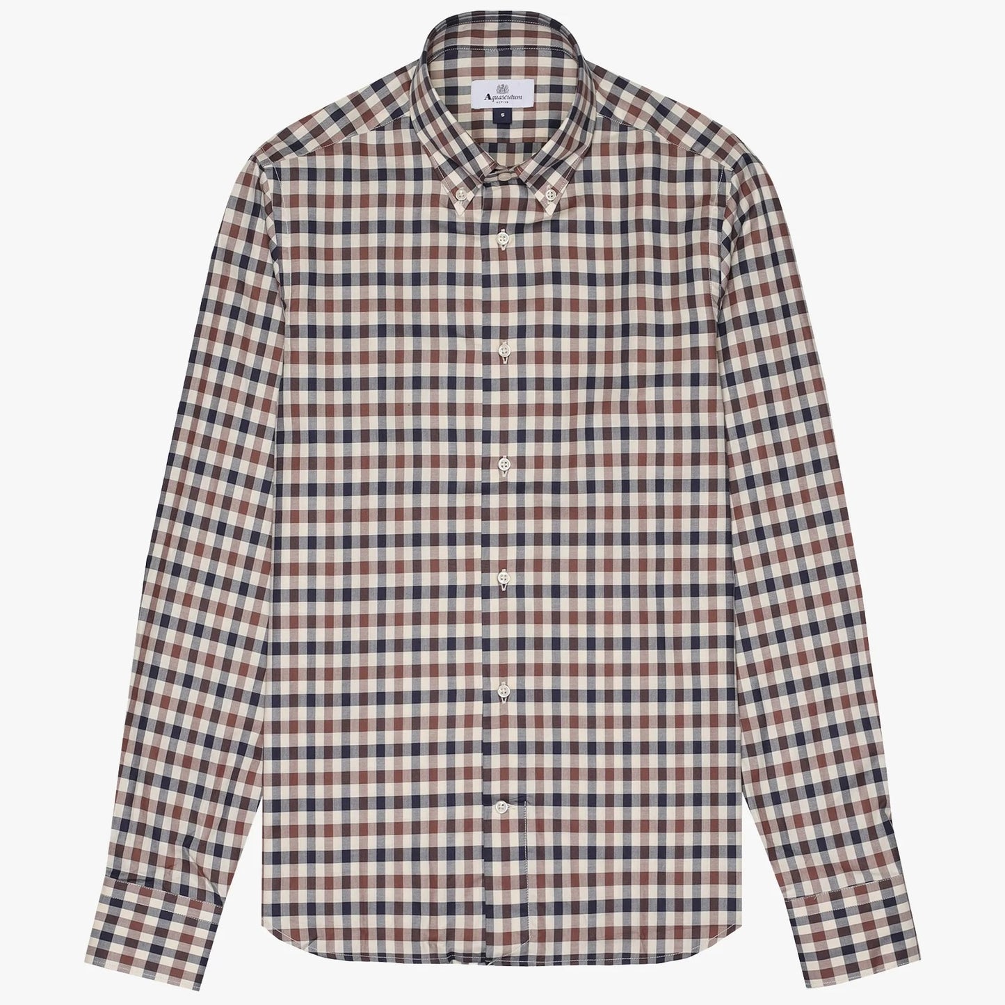 Aquascutum Iconic Club Check Long Sleeve Shirt