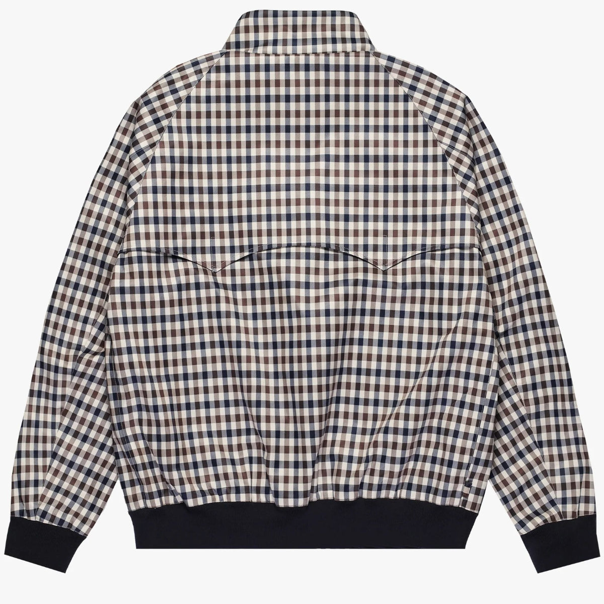 Aquascutum Archival Weatherproof Harrington Jacket Club Check