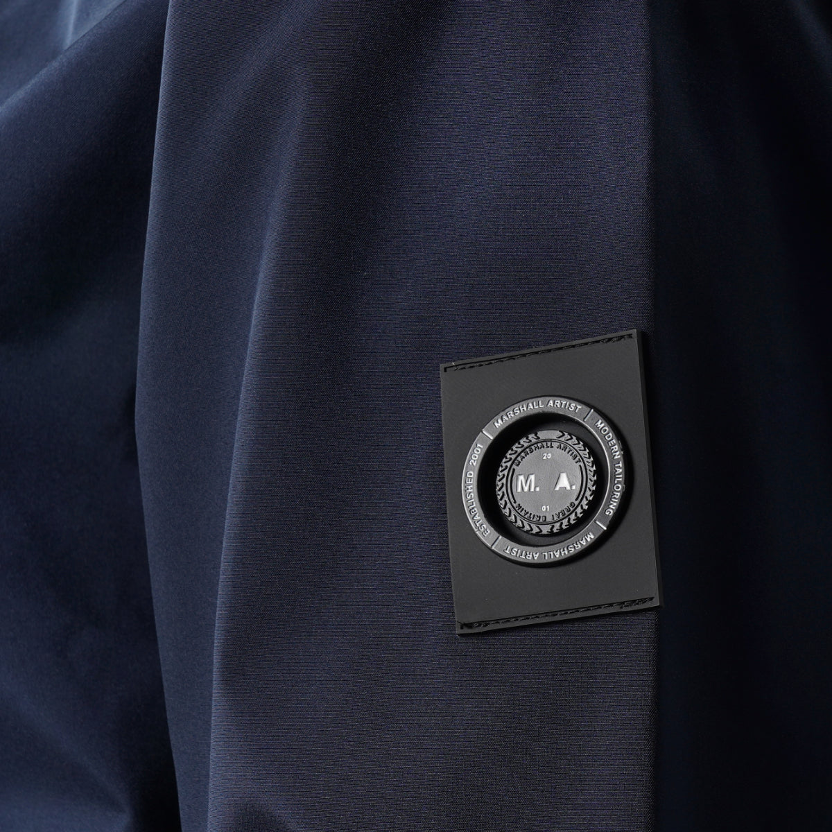Marshall Artist Waterproof Shell Jacket Navy