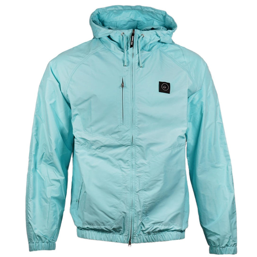 Marshall Artist Lightweight Nylon Hooded Jacket Aqua