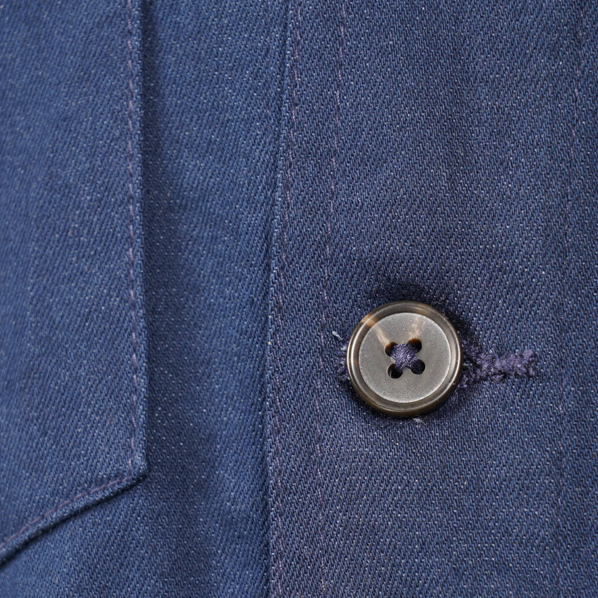 Mish Mash Stretch Cotton Jacket Navy
