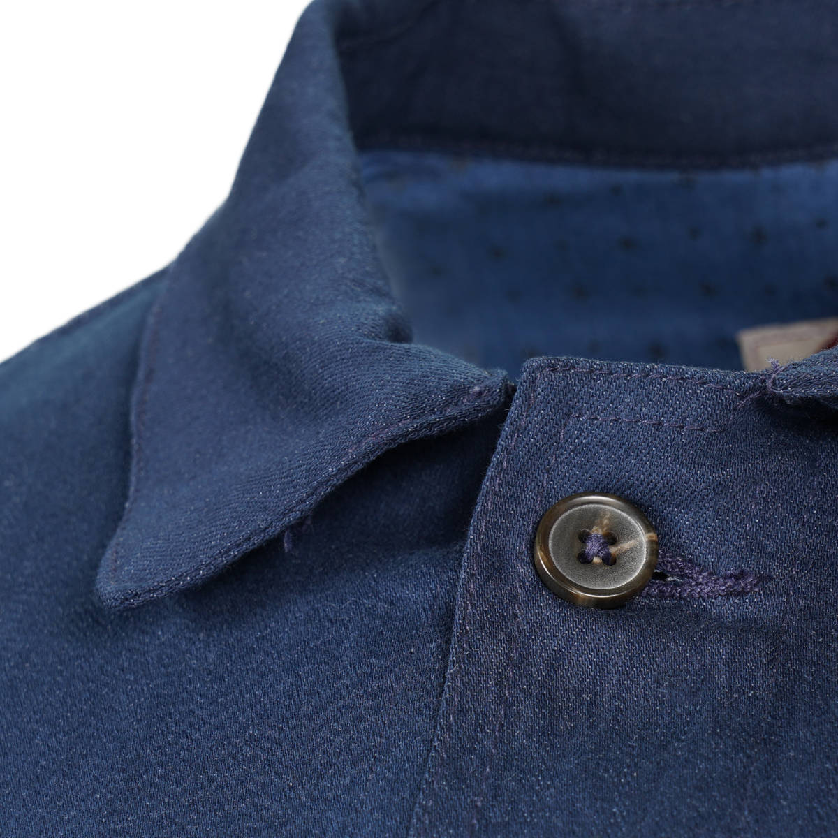 Mish Mash Stretch Cotton Jacket Navy
