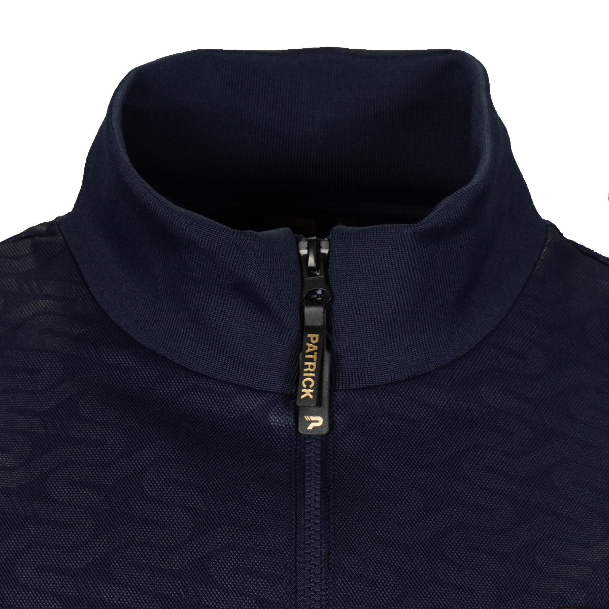 Patrick Patterson Logo Jacquard Fabric Track Top Navy
