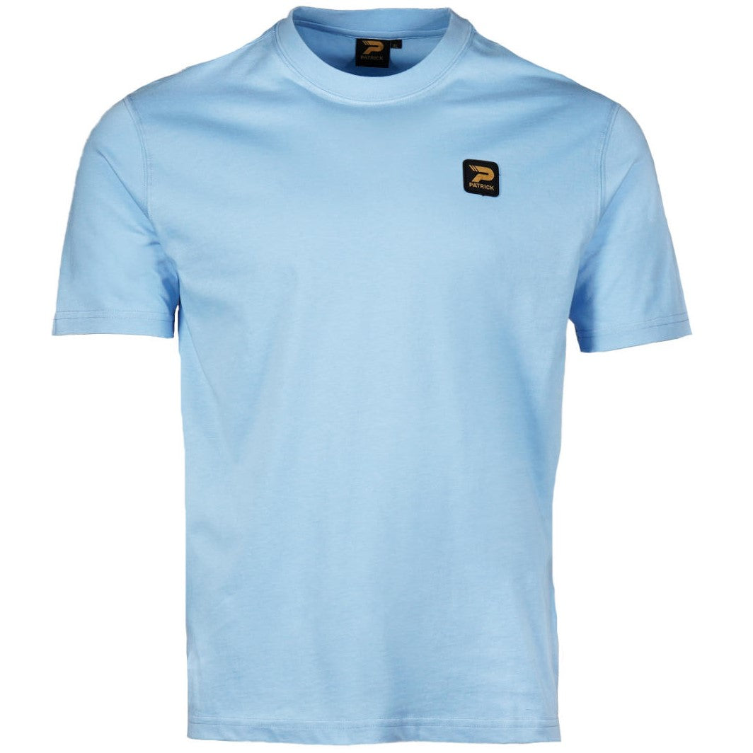 Patrick Logo T Shirt Sky Blue