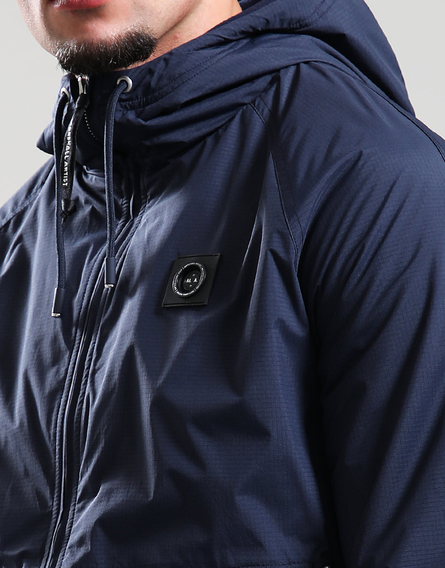 Marshall Artist Waterproof Ripstop Jacket Navy