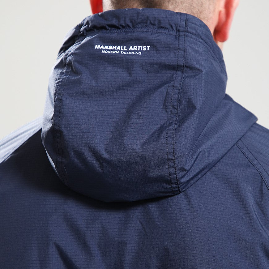 Marshall Artist Waterproof Ripstop Jacket Navy