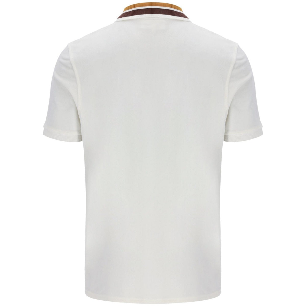 Sergio Tacchini Mahony Velour 1/4 Zip Polo Off White