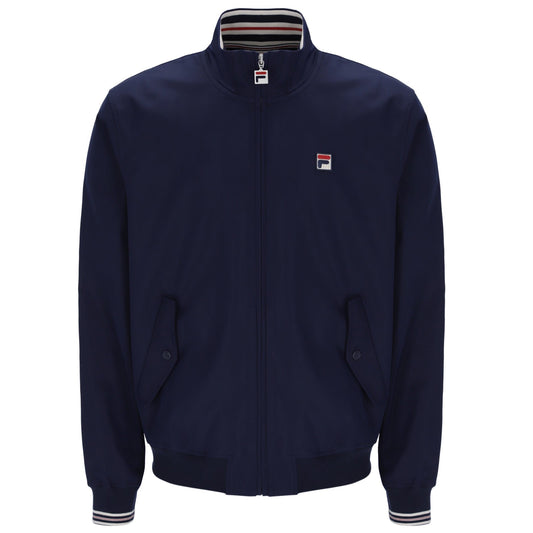 Fila Arturo Tipped Harrington Coach Jacket Navy