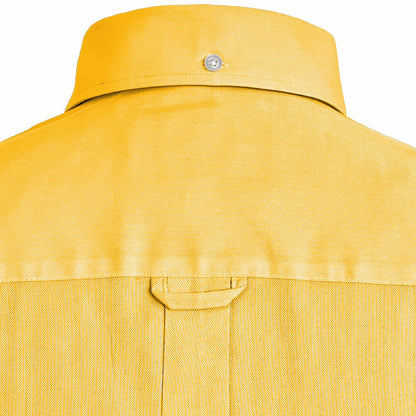 Adaptor Clothing Oxford Long Sleeve Button Down Shirt Mustard