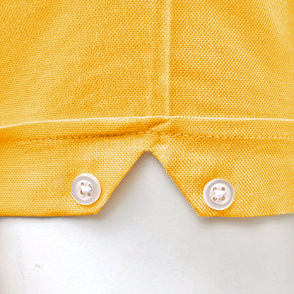 Adaptor Clothing Oxford Short Sleeve Button Down Shirt Mustard